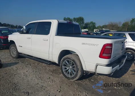 2020 Ram 1500 Laramie 4X4 5'7 Box из США, поврежденный, VIN 1C6SRFJT2LN380614